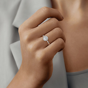 BDR2965 +серт. Кольцо (Au 585)