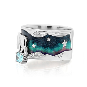 1-184-40101 Кольцо (Ag 925)