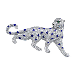 HPP1644_BR_ENAM_WG Брошь (Ag 925)