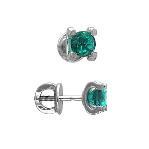 3D2142/1И Серьги (Au 585)
