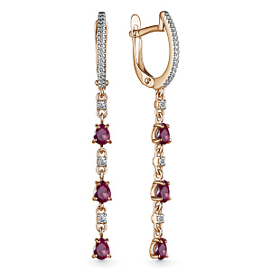 25297-103 Серьги (Au 585)