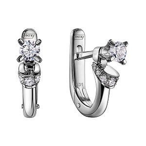 020132-Б-1 Серьги (Au 750)