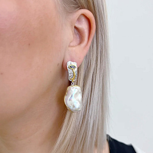 PRVE045 Серьги (Ag 925)