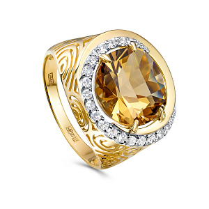 11-22150-2900 №3-25 Кольцо (Au 585)