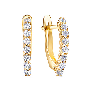 л1207433 Серьги (Au 585)