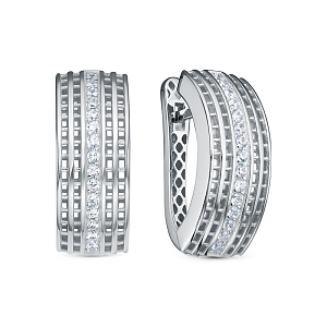 дф1202097рб Серьги (Au 585)