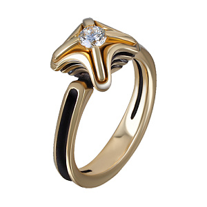 R4010101-02 Кольцо (Au 585)