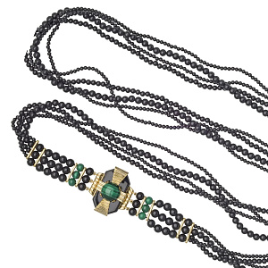 MALN522-3AG Колье (Ag 925)